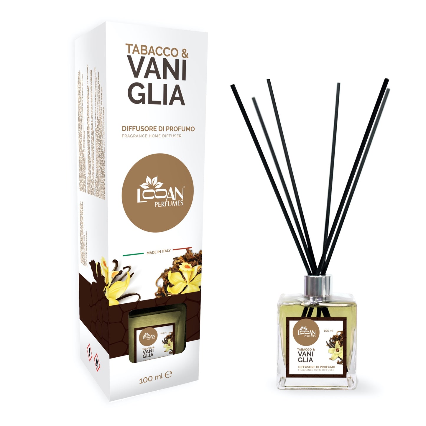 Profumatore ambiente Tabacco e Vaniglia - 100 ml