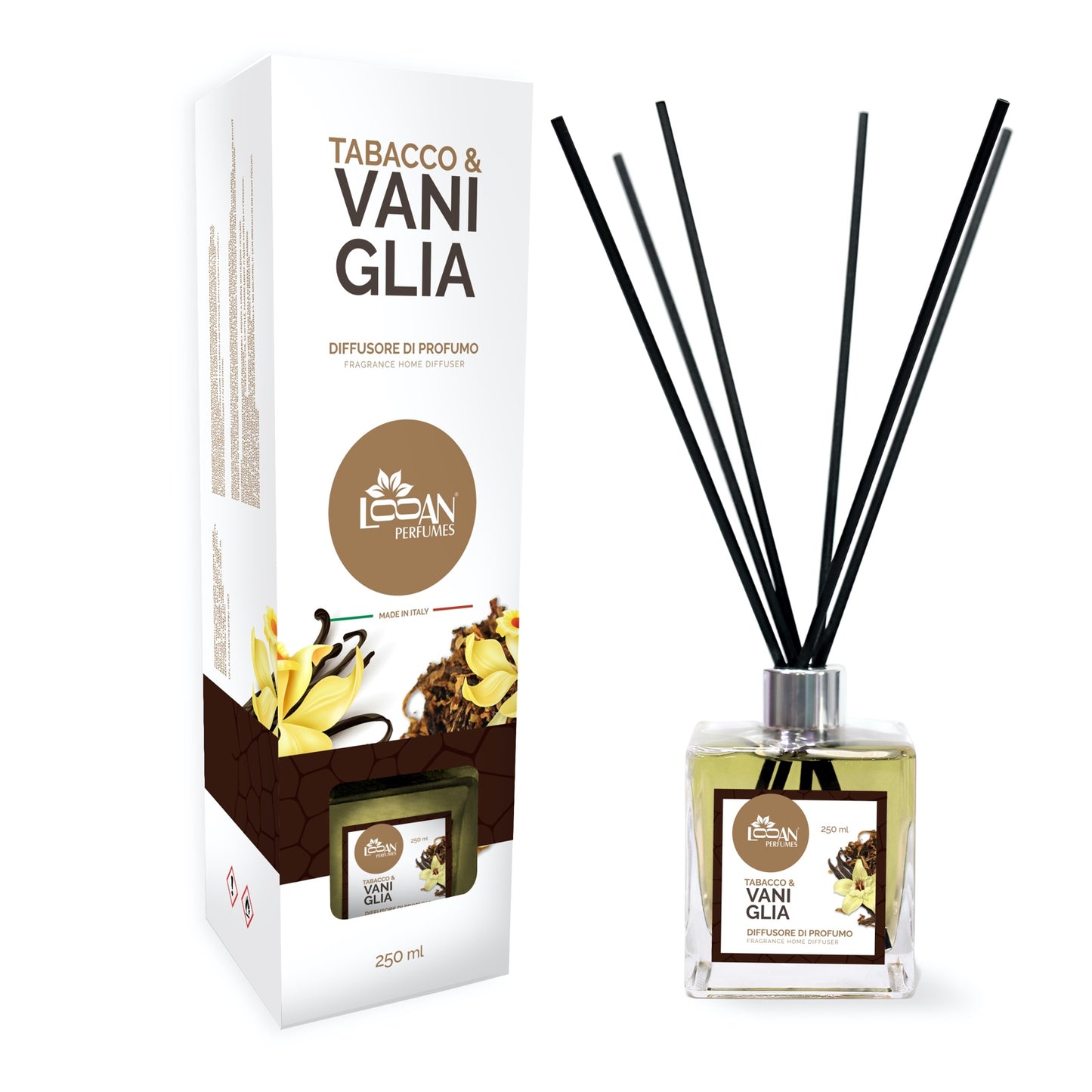 Profumatore ambiente Tabacco e Vaniglia - 250 ml