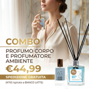 Combo Profumo Corpo + Profumatore Ambiente – White Milk
