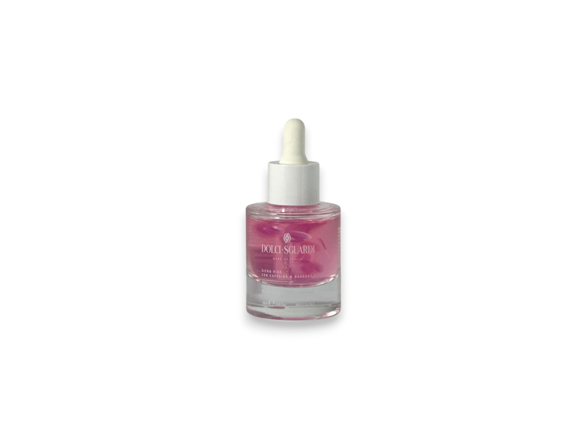 Sérum Visage à la Caféine, au Guarana et aux Pétales de Rose – 35 ml