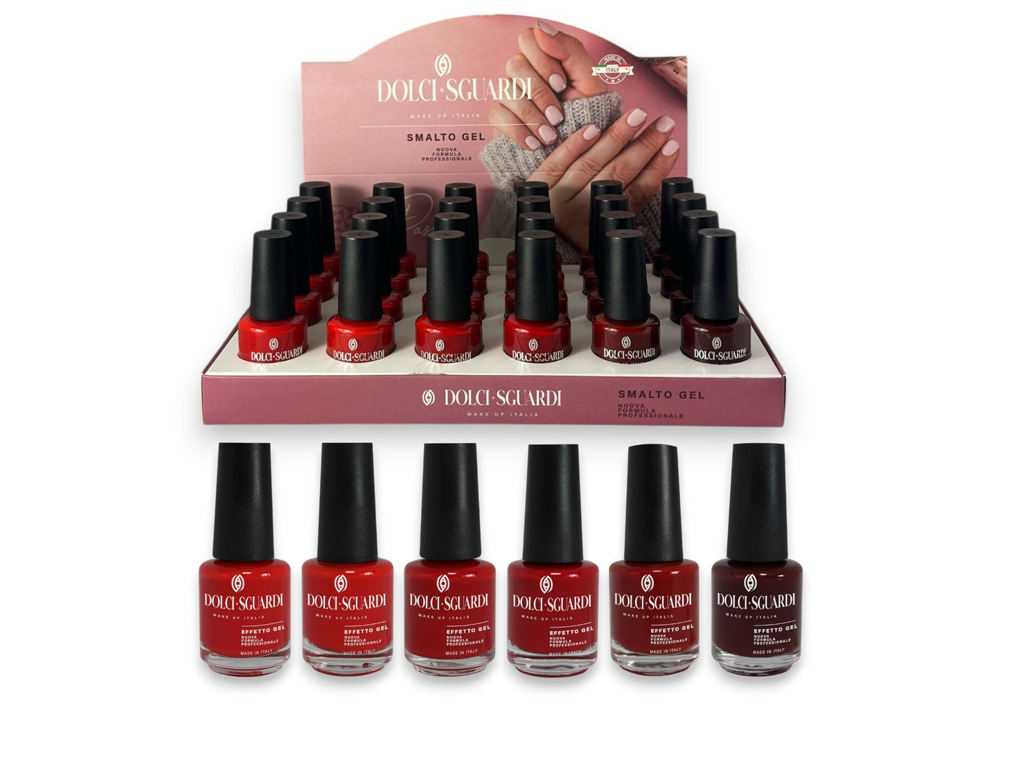 Coffret 24 pièces - Passion rouge